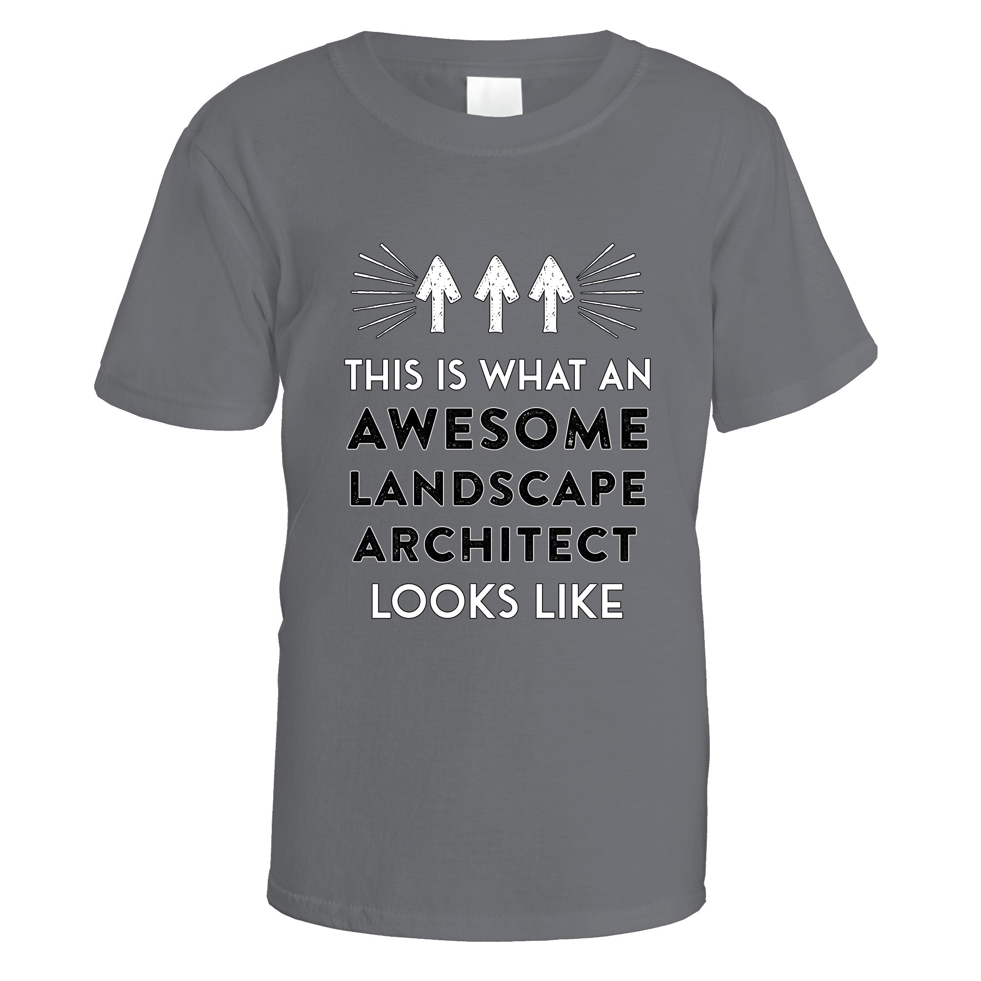 awesome-landscape-architect-t-shirt - Charcoal