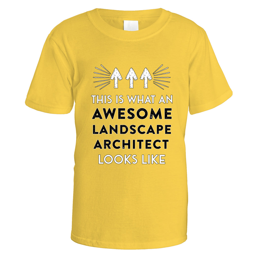 Awesome Landscape Architect T-Shirt - Small / Daisy