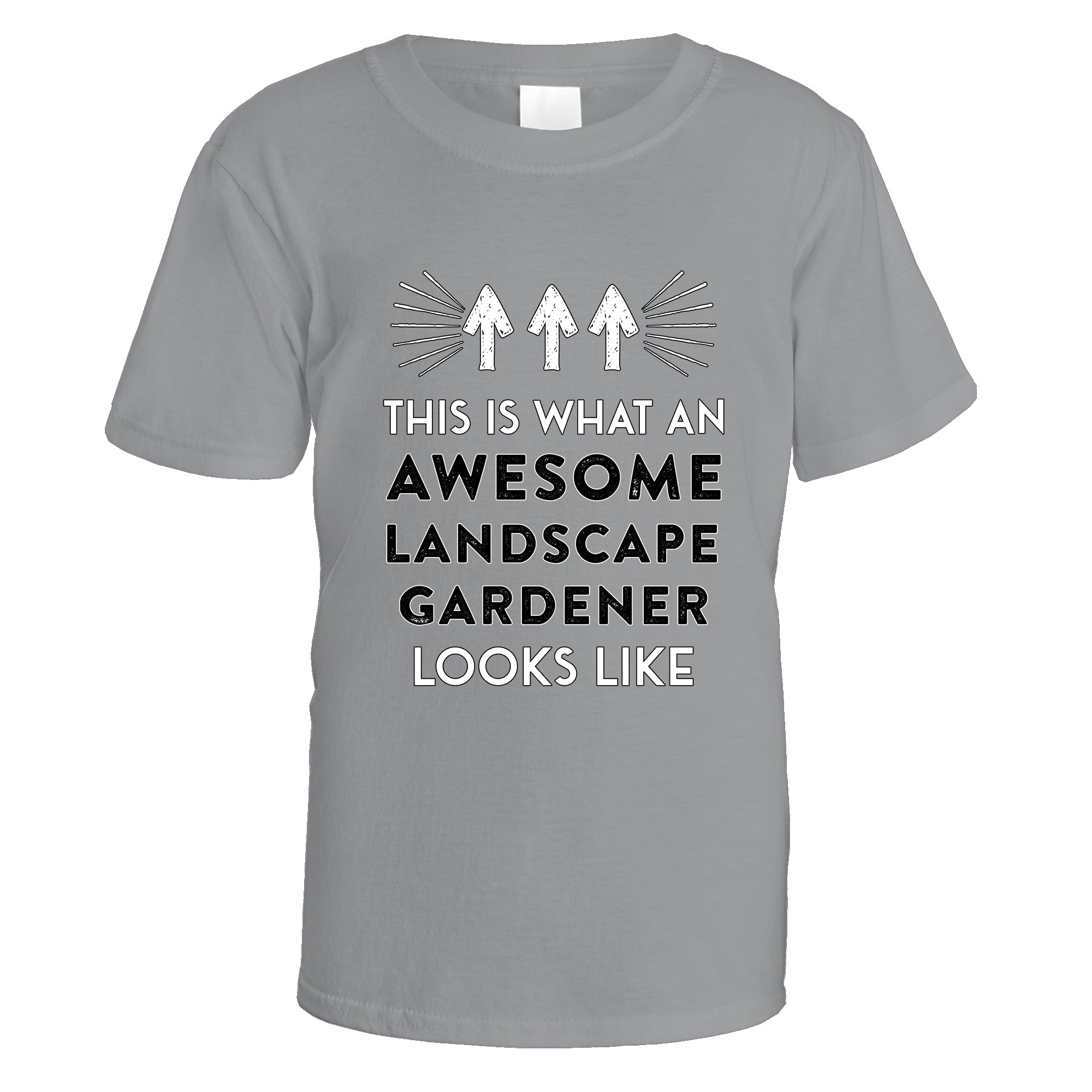awesome-landscape-gardener-t-shirt - Sports Grey