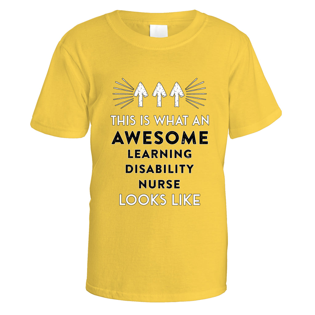 Awesome Learning Disability Nurse T-Shirt - Small / Daisy