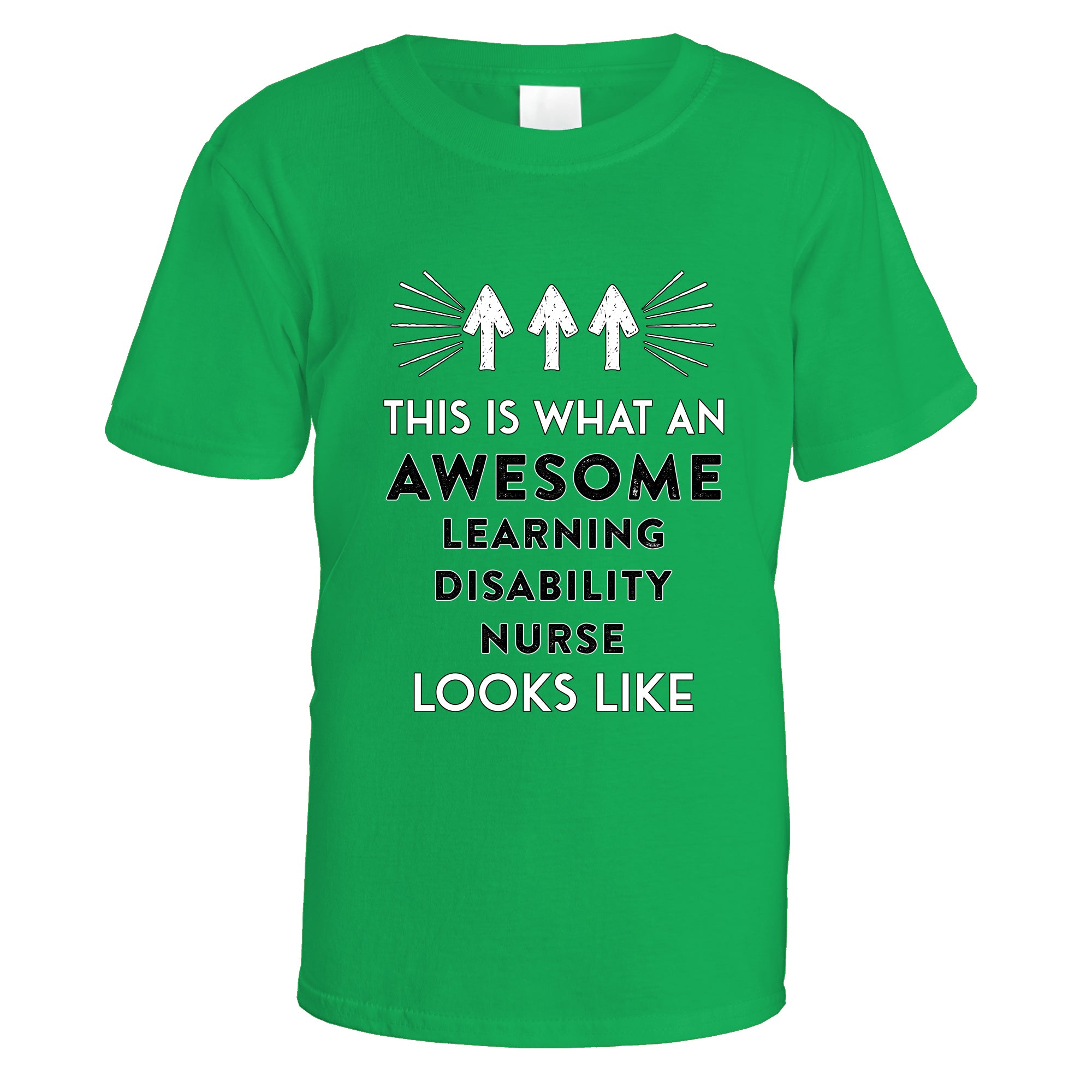 awesome-learning-disability-nurse-t-shirt - Irish Green