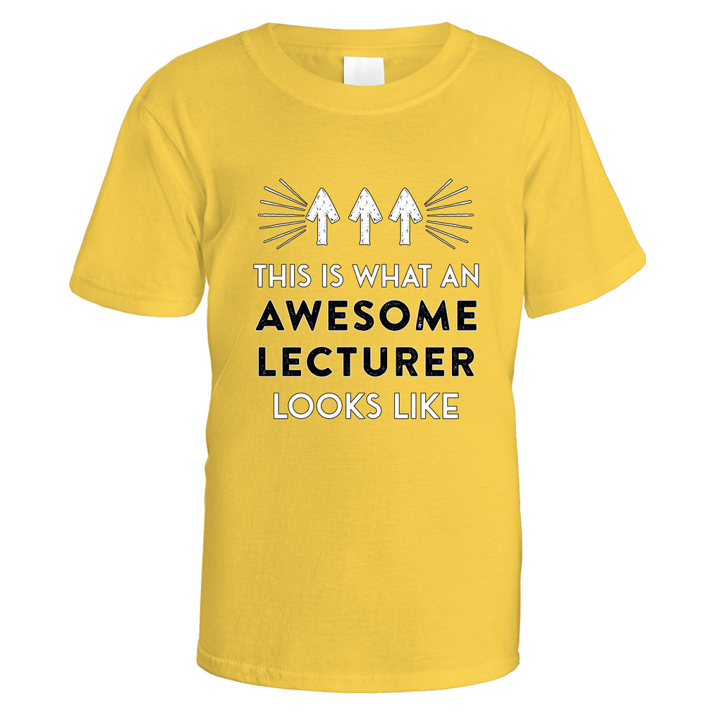 Awesome Lecturer T-Shirt - Small / Daisy