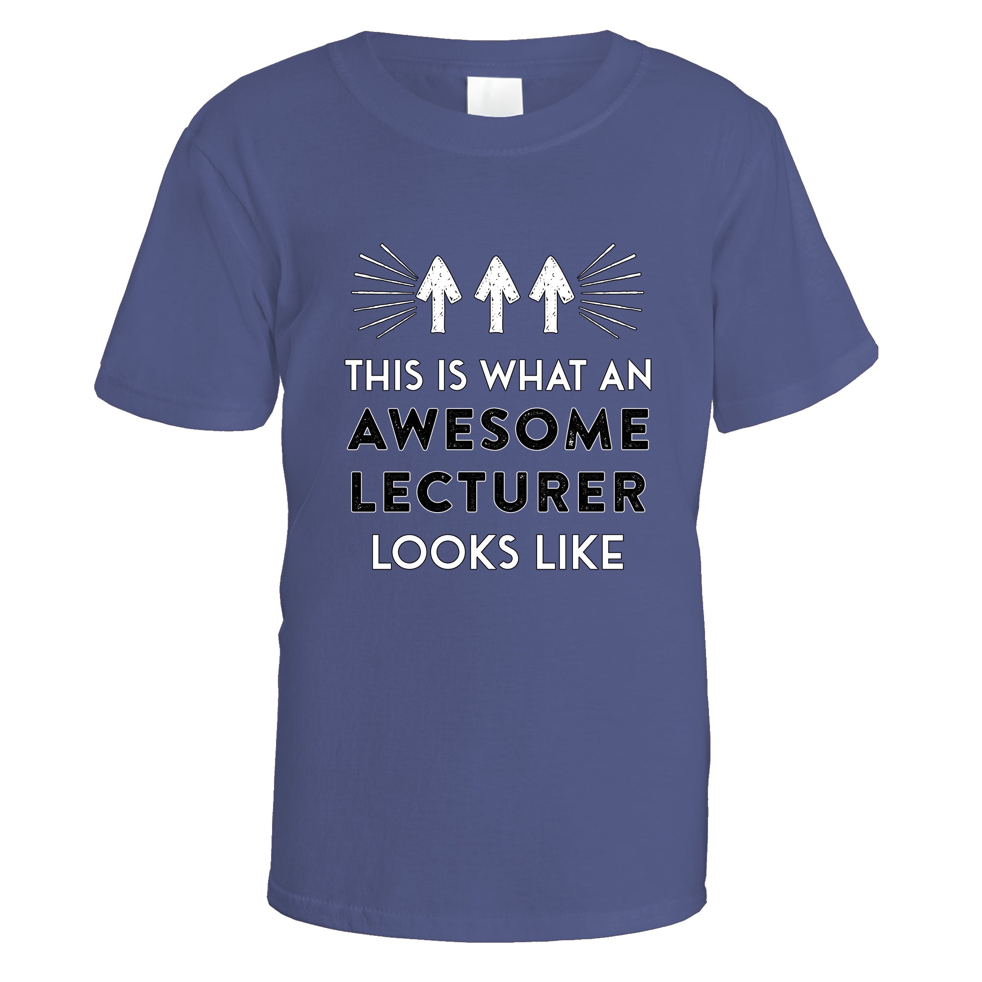 awesome-lecturer-t-shirt - Purple