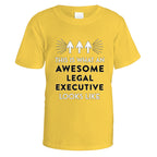 Awesome Legal Executive T-Shirt - Small / Daisy