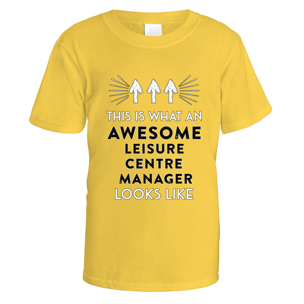 Awesome Leisure Centre Manager T-Shirt - Small / Daisy
