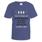 Awesome Leisure Centre Manager T-Shirt - Small / Purple
