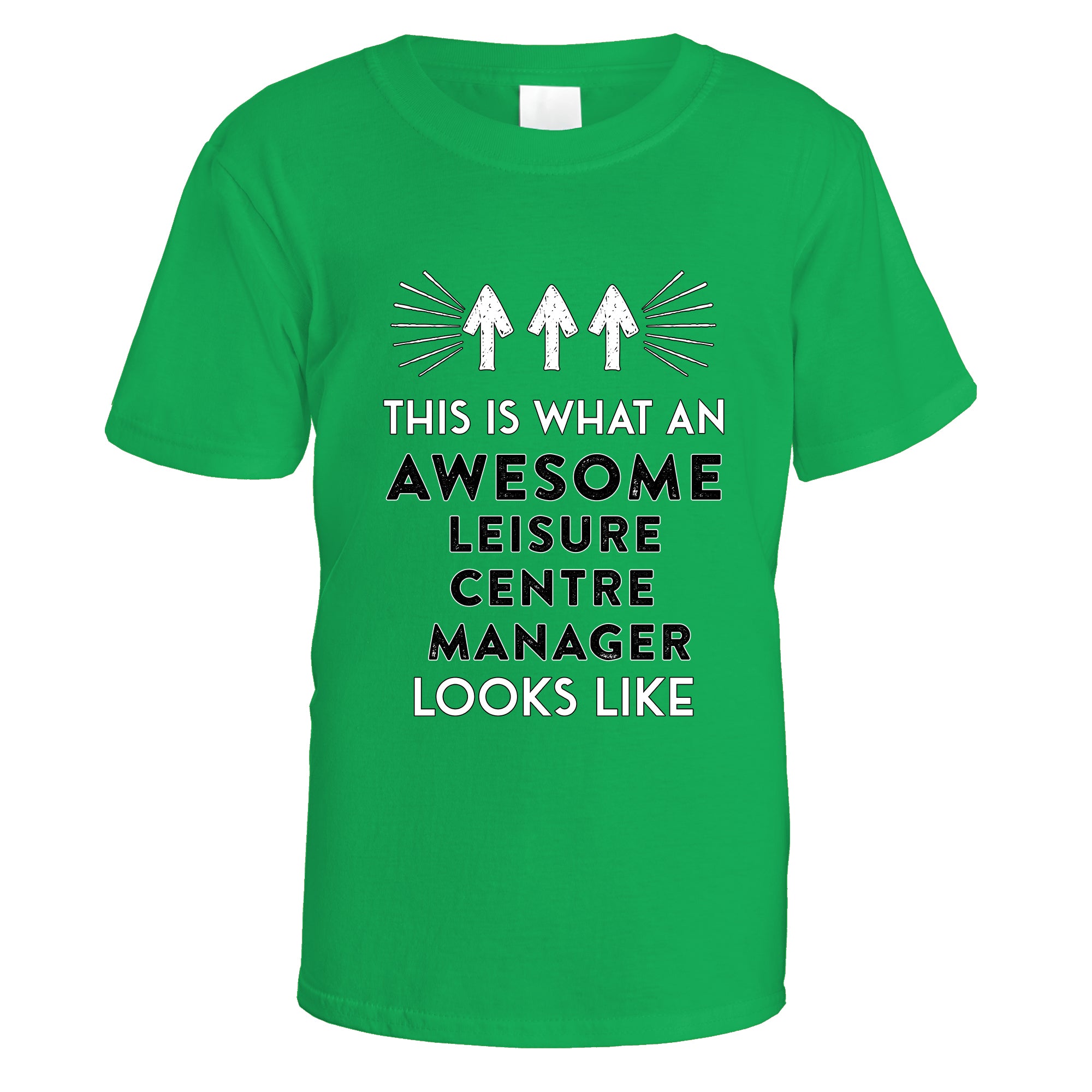 awesome-leisure-centre-manager-t-shirt - Irish Green