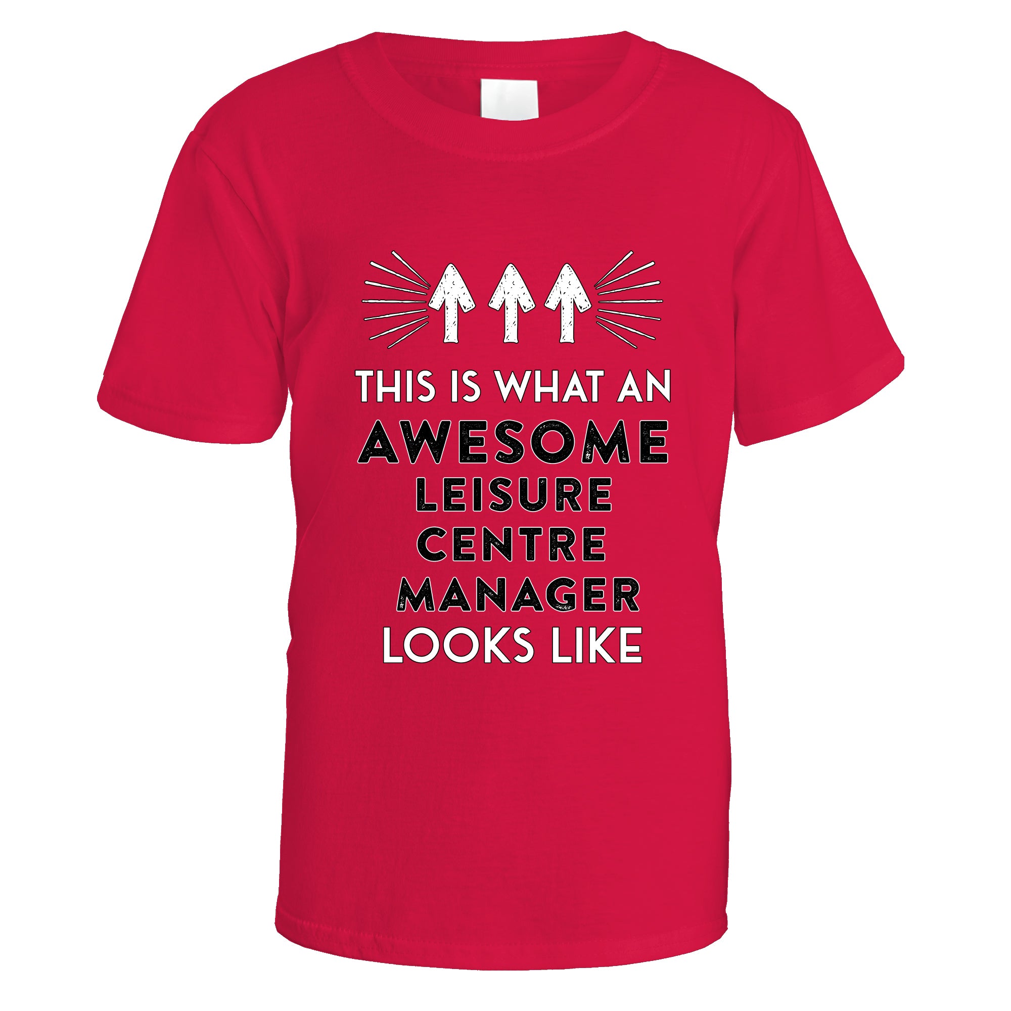 awesome-leisure-centre-manager-t-shirt - Red