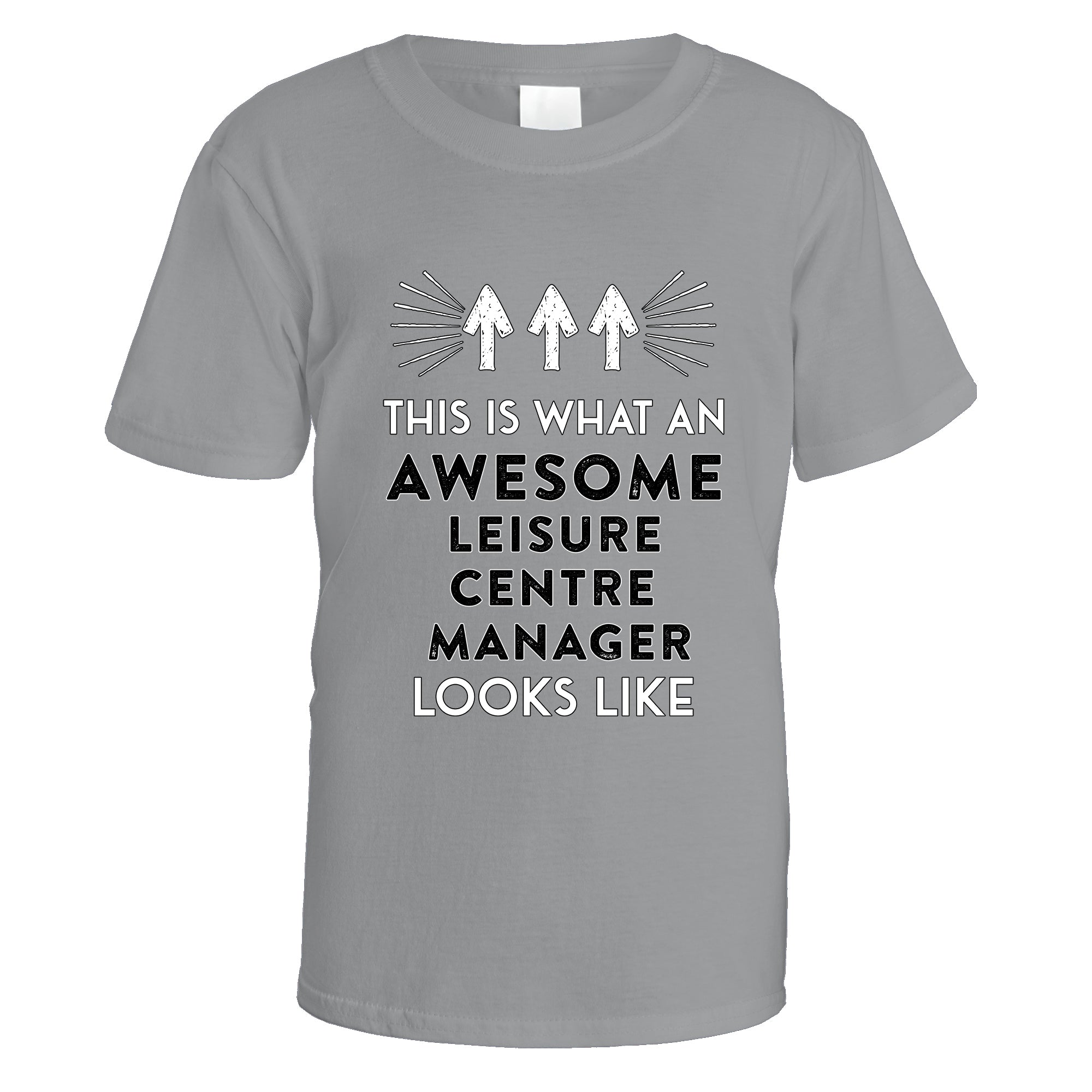 awesome-leisure-centre-manager-t-shirt - Sports Grey