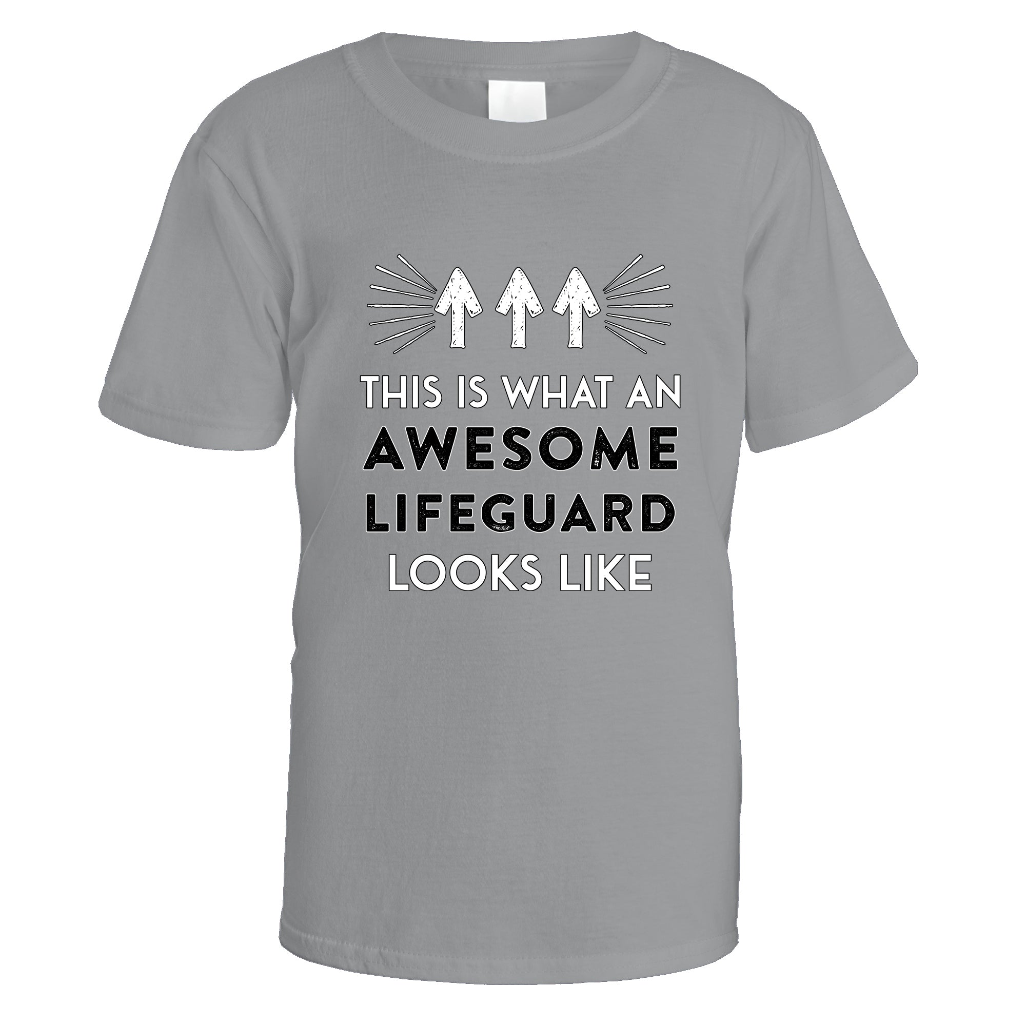 awesome-lifeguard-t-shirt - Sports Grey