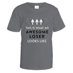 Awesome Loser T-Shirt - Small / Charcoal