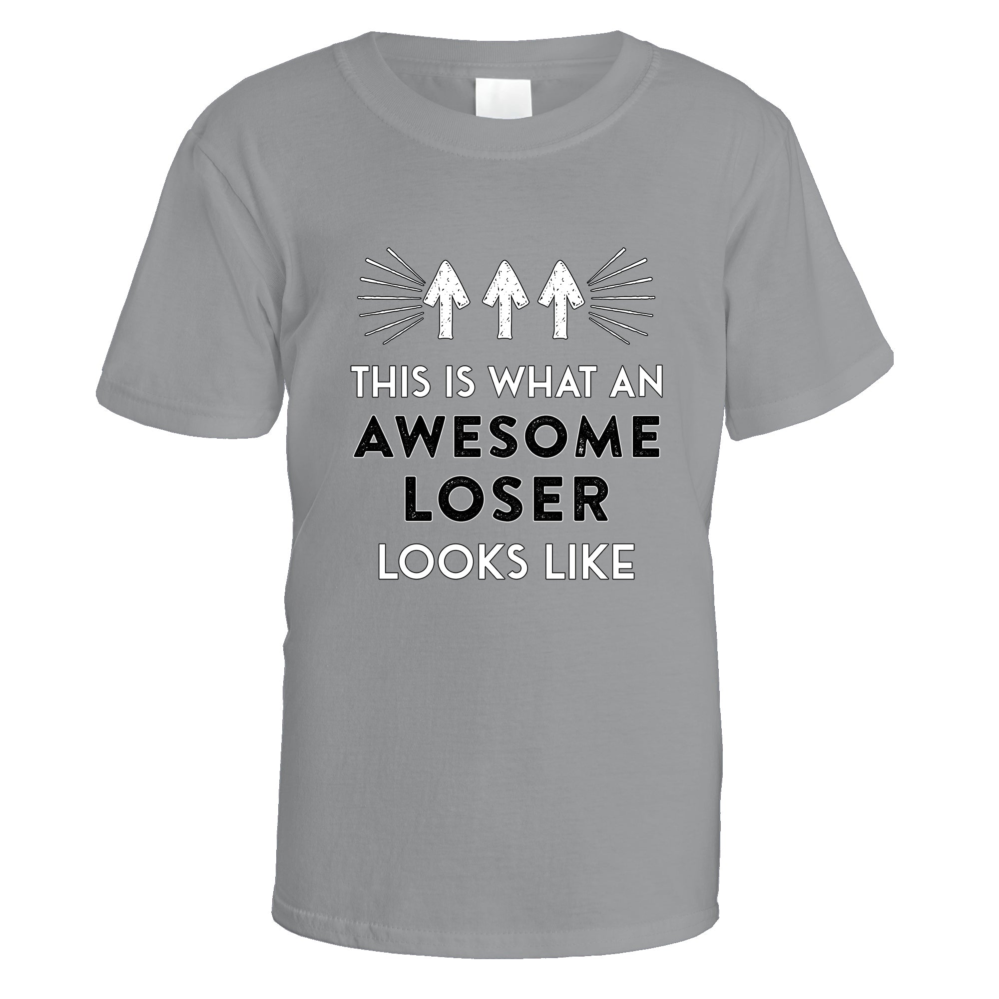 awesome-loser-t-shirt - Sports Grey