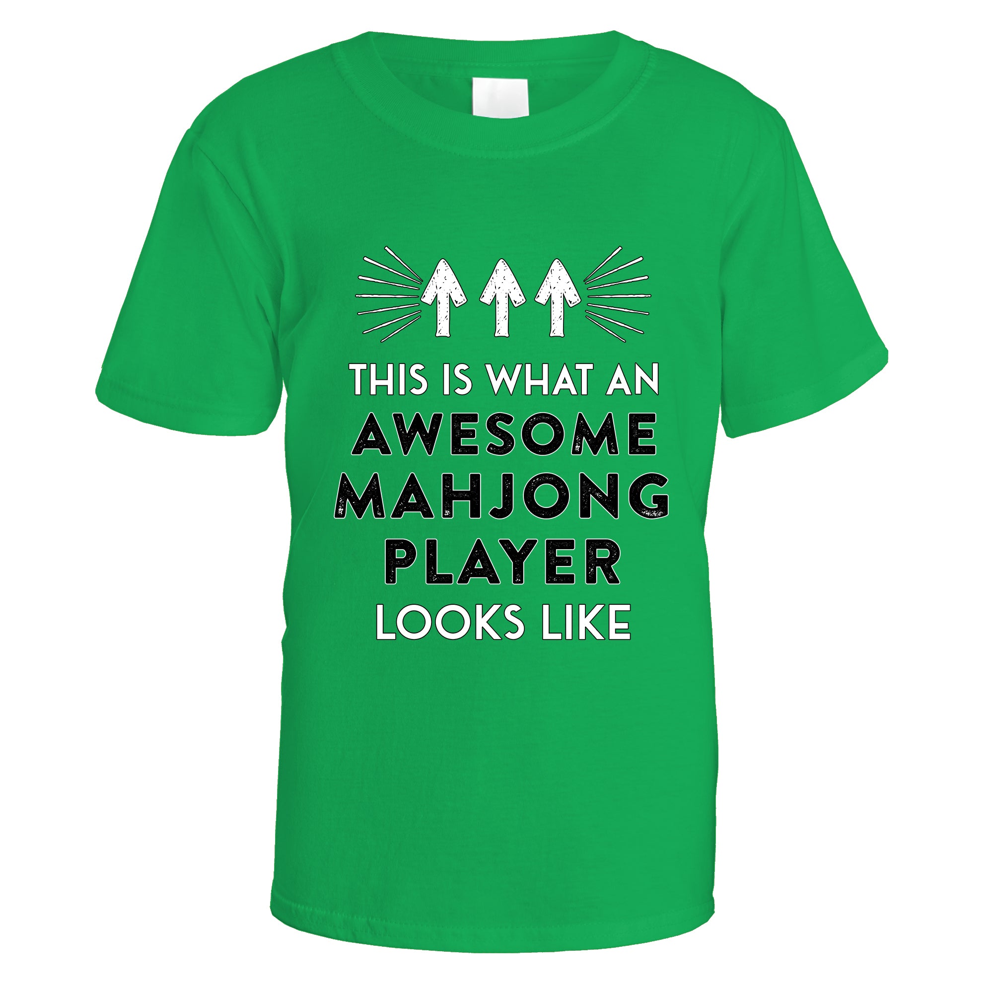 awesome-mahjong-player-t-shirt - Irish Green