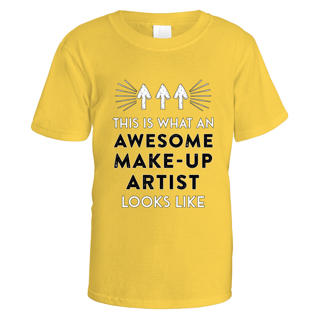 Awesome Makeup Artist T-Shirt - Small / Daisy