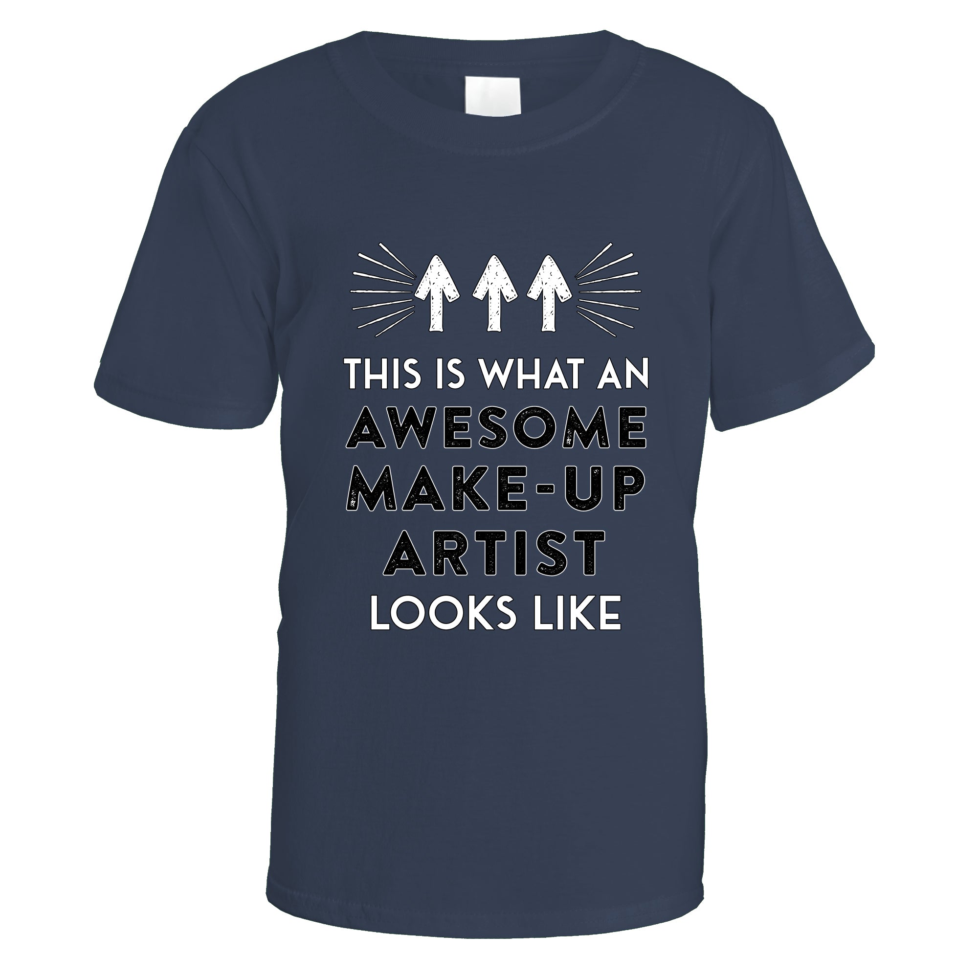 awesome-makeup-artist-t-shirt - Navy