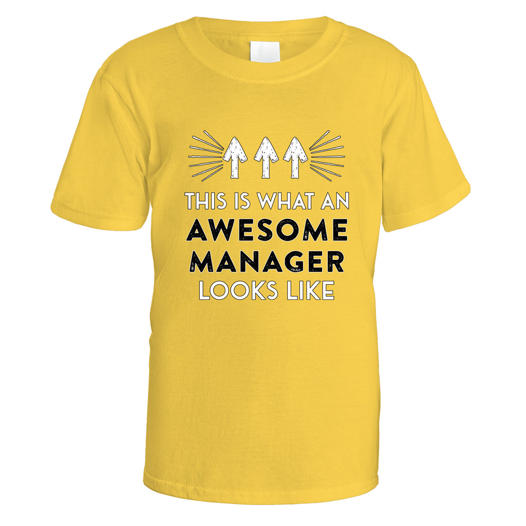Awesome Manager T-Shirt - Small / Daisy