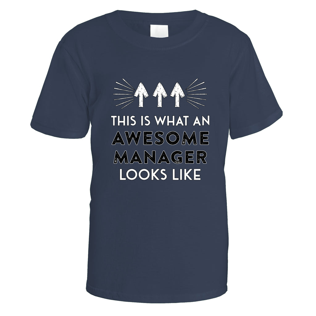 Awesome Manager T-Shirt - Small / Navy