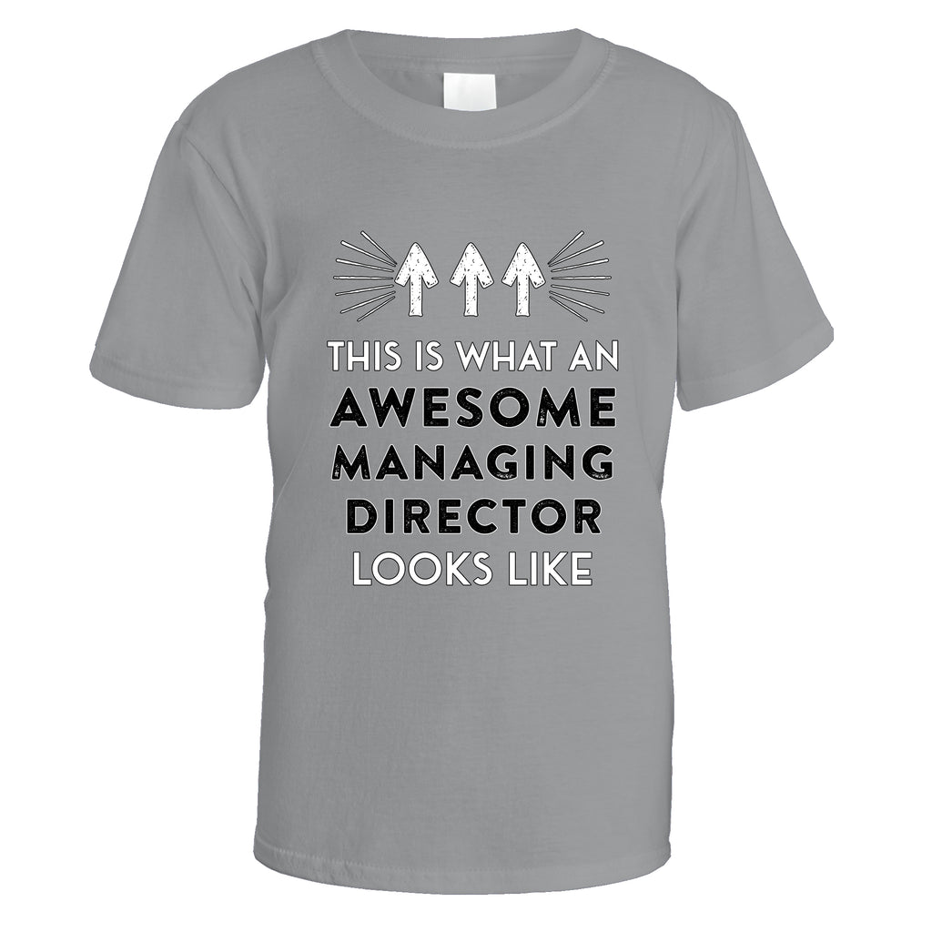 Awesome Managing Director T-Shirt - Small / Sports Grey