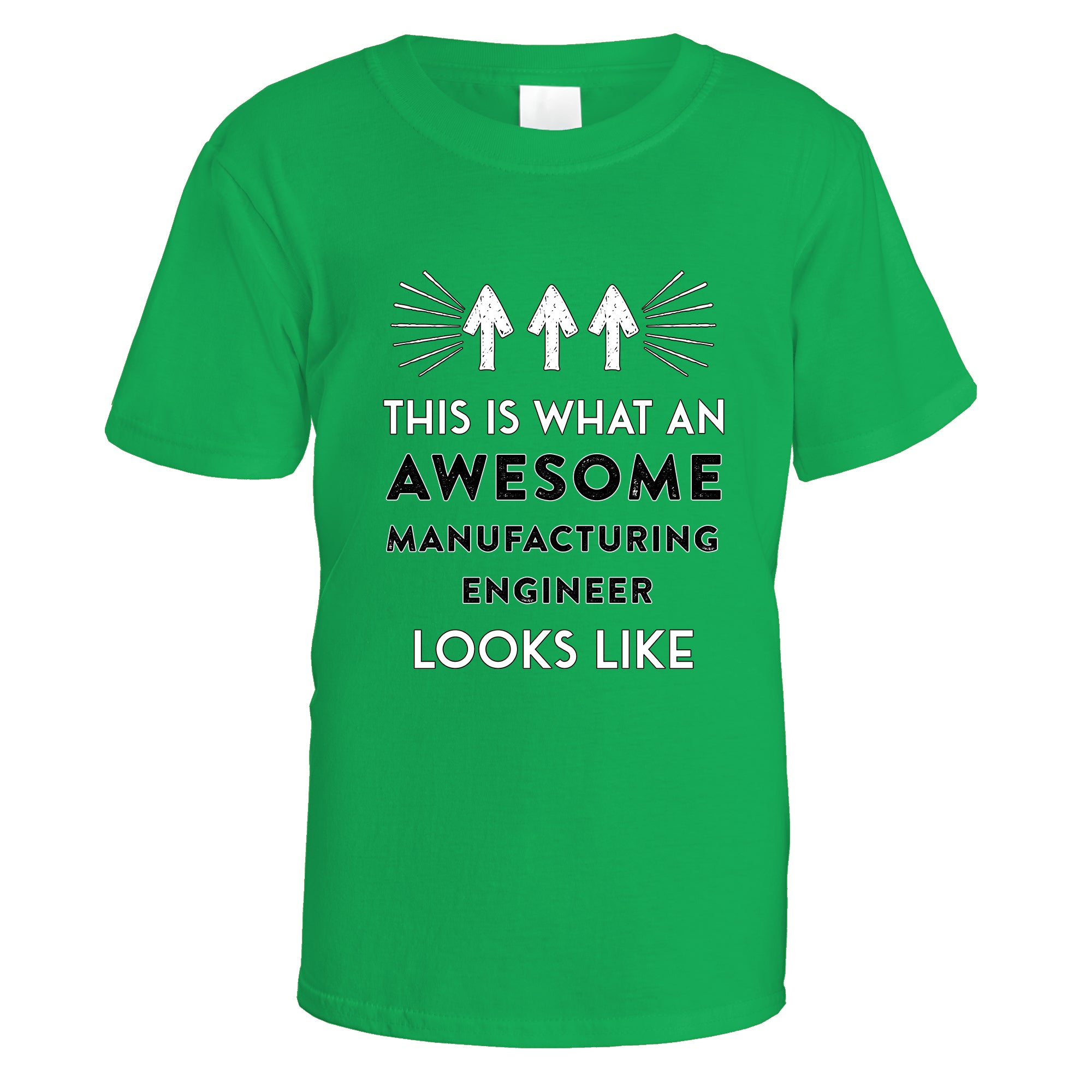 awesome-manufacturing-engineer-t-shirt - Irish Green