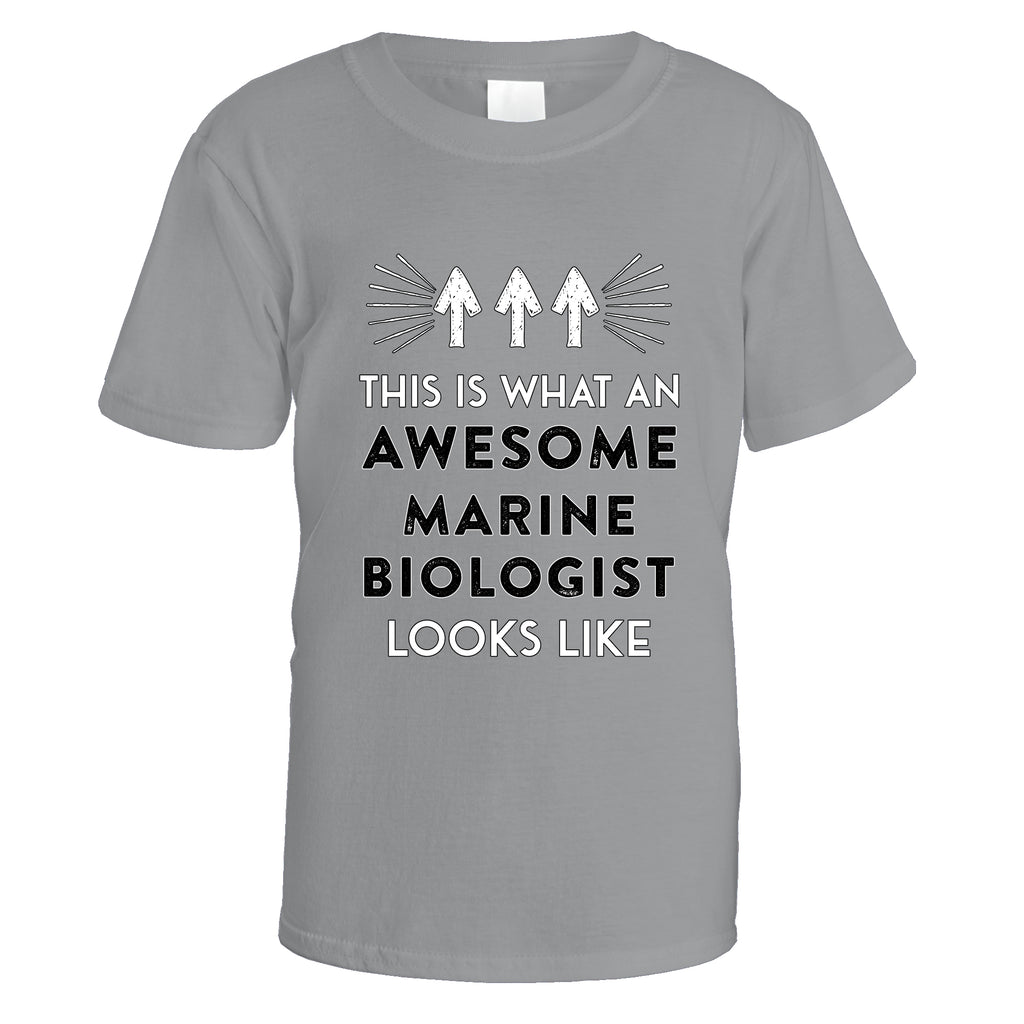 Awesome Marine Biologist T-Shirt - Small / Sports Grey