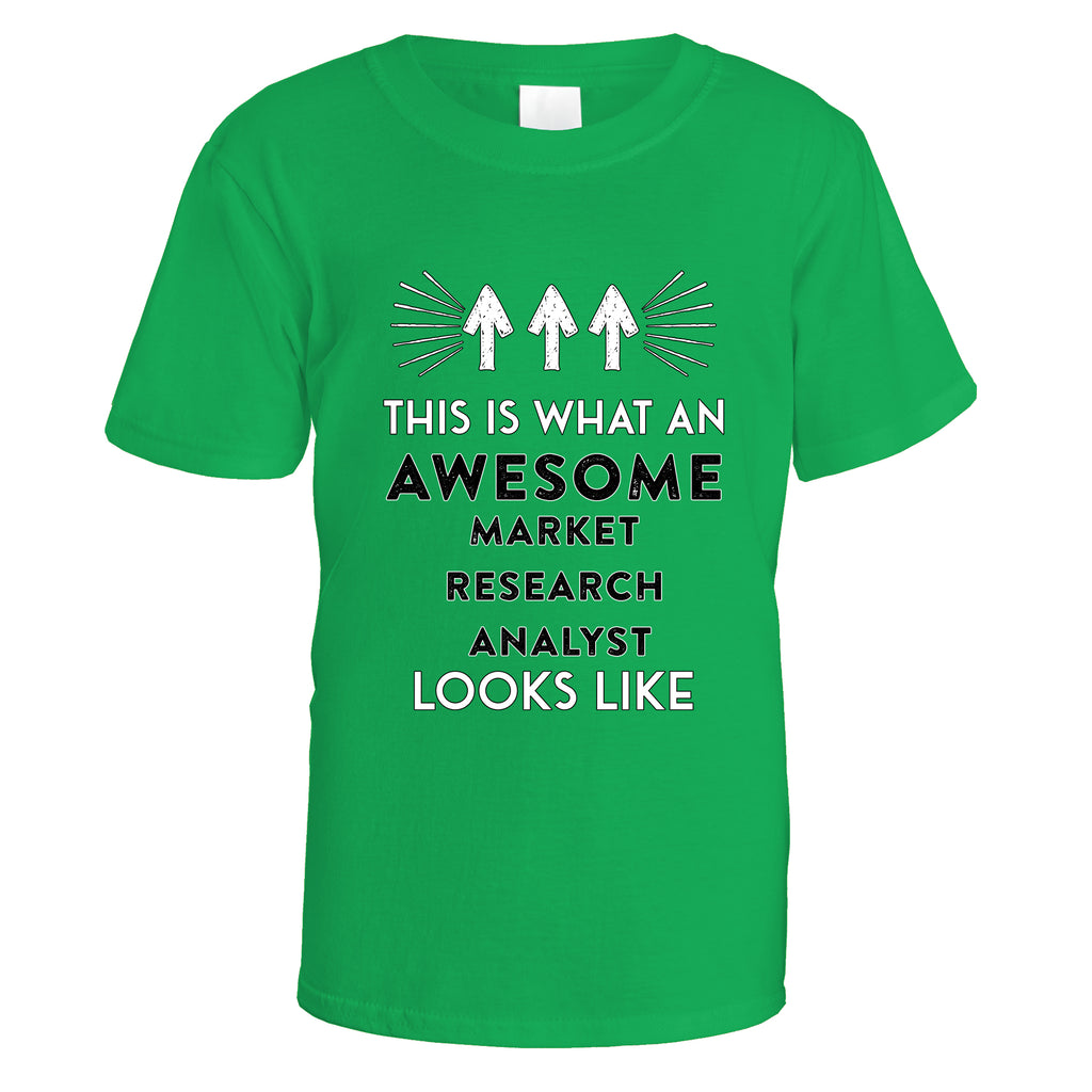 Awesome Market Research Analyst T-Shirt - Small / Irish Green