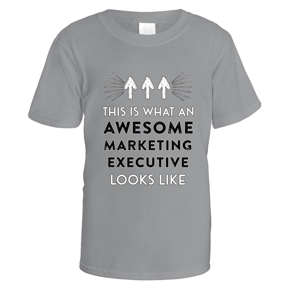 Awesome Marketing Executive T-Shirt - Small / Sports Grey