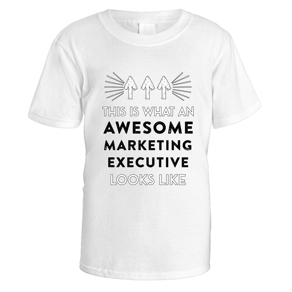 Awesome Marketing Executive T-Shirt - Medium / White