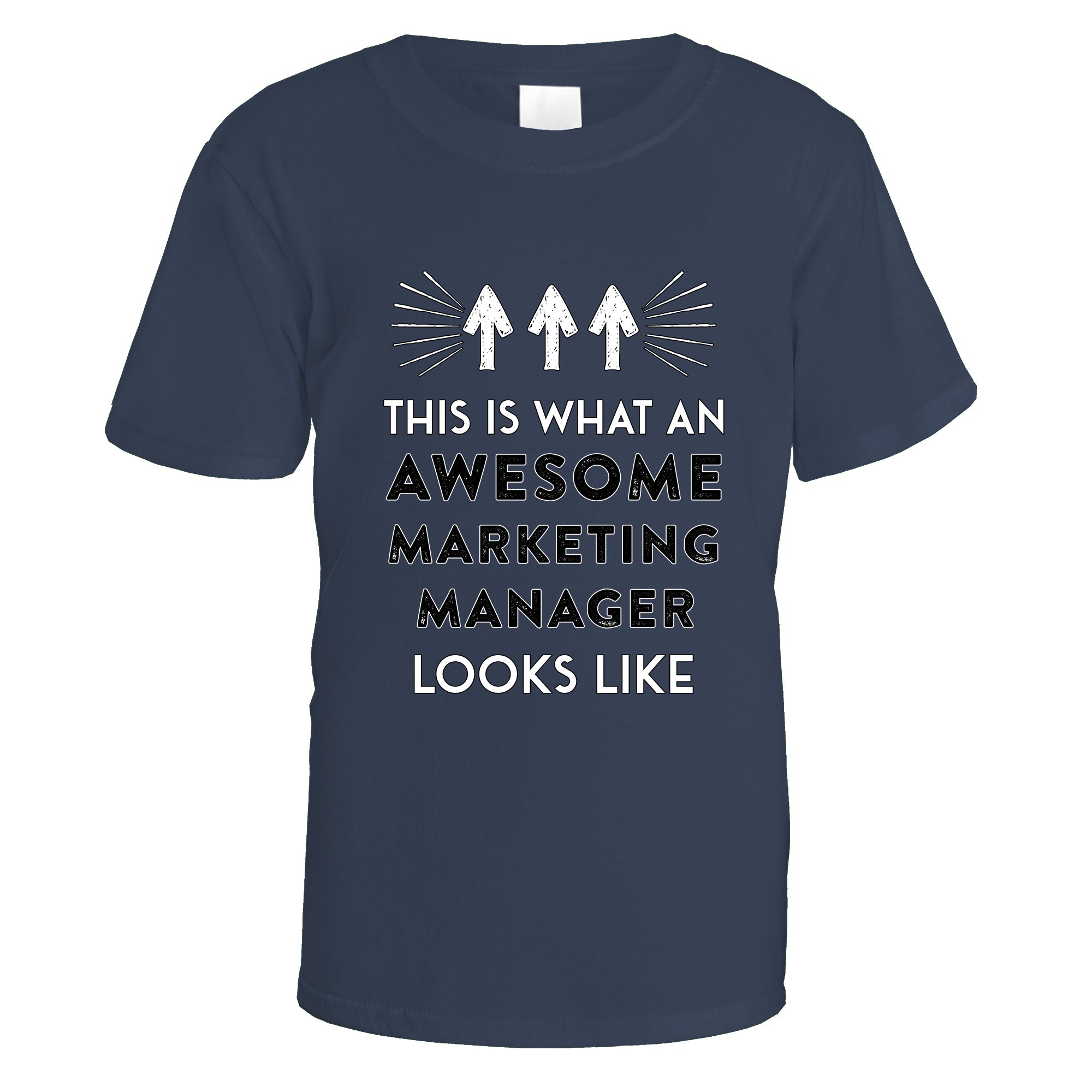 awesome-marketing-manager-t-shirt - Navy