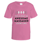 Awesome Massager T-Shirt - Small / Azalea
