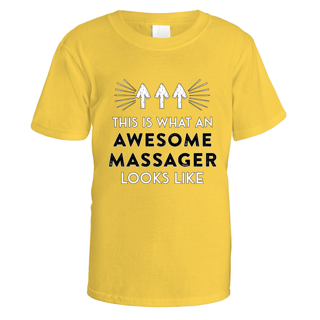 Awesome Massager T-Shirt - Small / Daisy