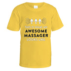 Awesome Massager T-Shirt - Small / Daisy