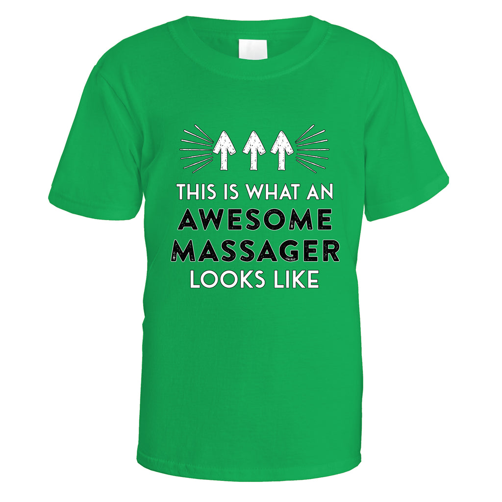 Awesome Massager T-Shirt - Small / Irish Green