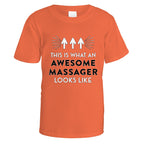 Awesome Massager T-Shirt - Small / Orange