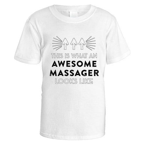 Awesome Massager T-Shirt - Medium / White