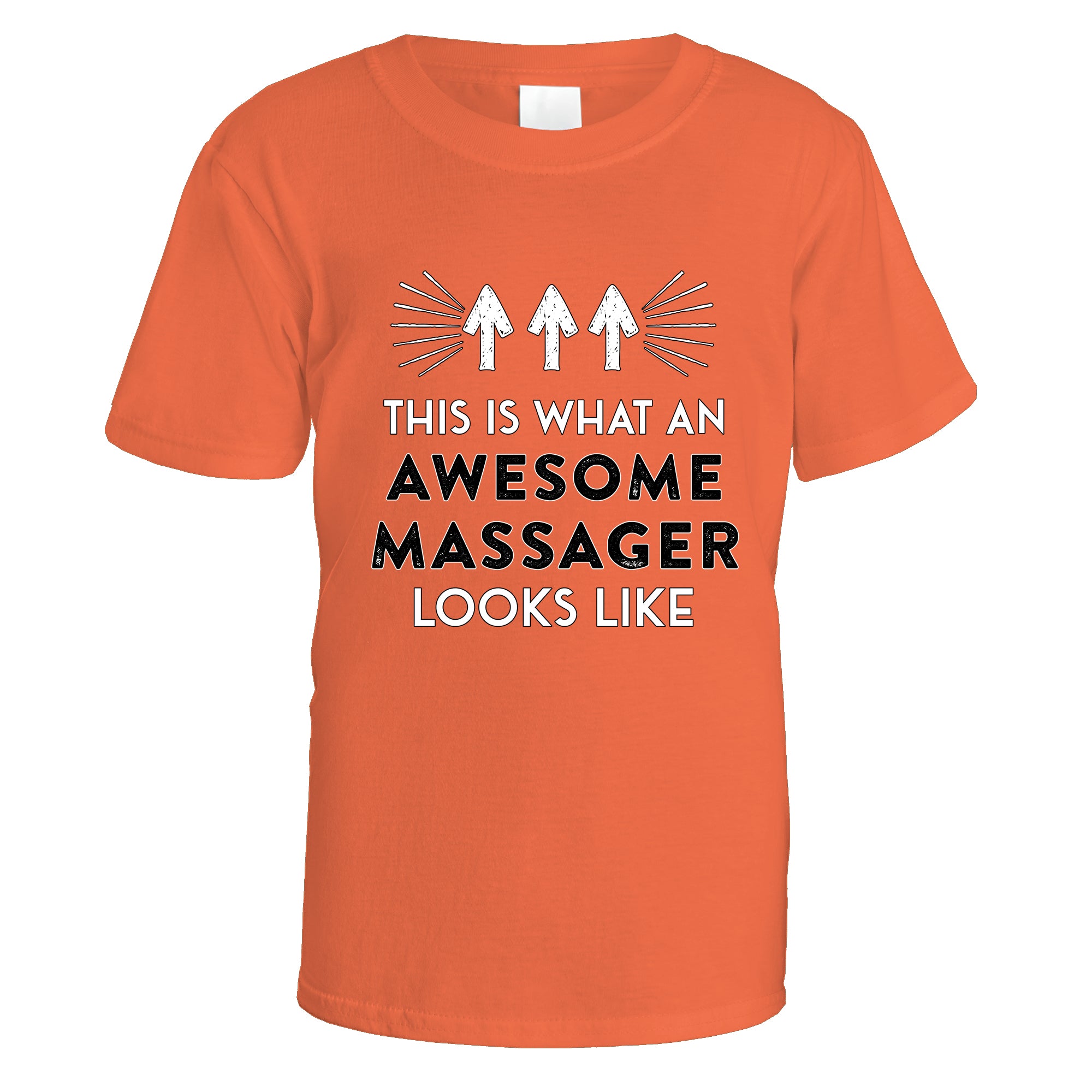 awesome-massager-t-shirt - Orange