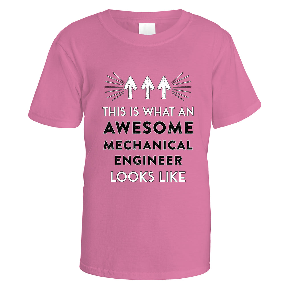 Awesome Mechanical Engineer T-Shirt - Small / Azalea