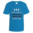 Awesome Mentor T-Shirt - Small / Sapphire