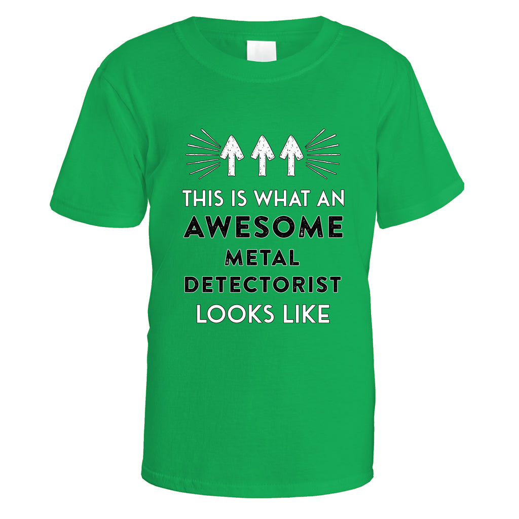 Awesome Metal Detectorist T-Shirt - Small / Irish Green