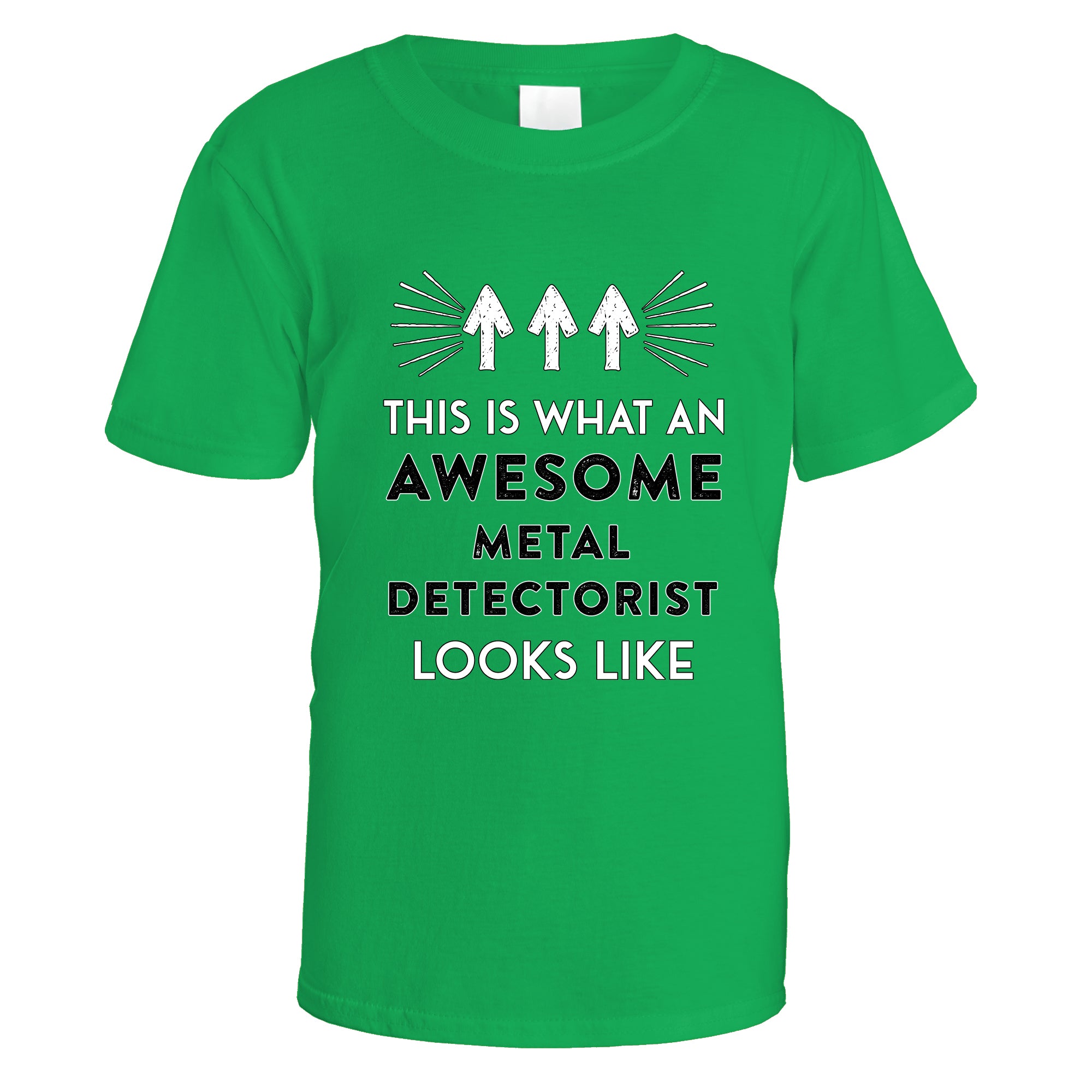 awesome-metal-detectorist-t-shirt - Irish Green