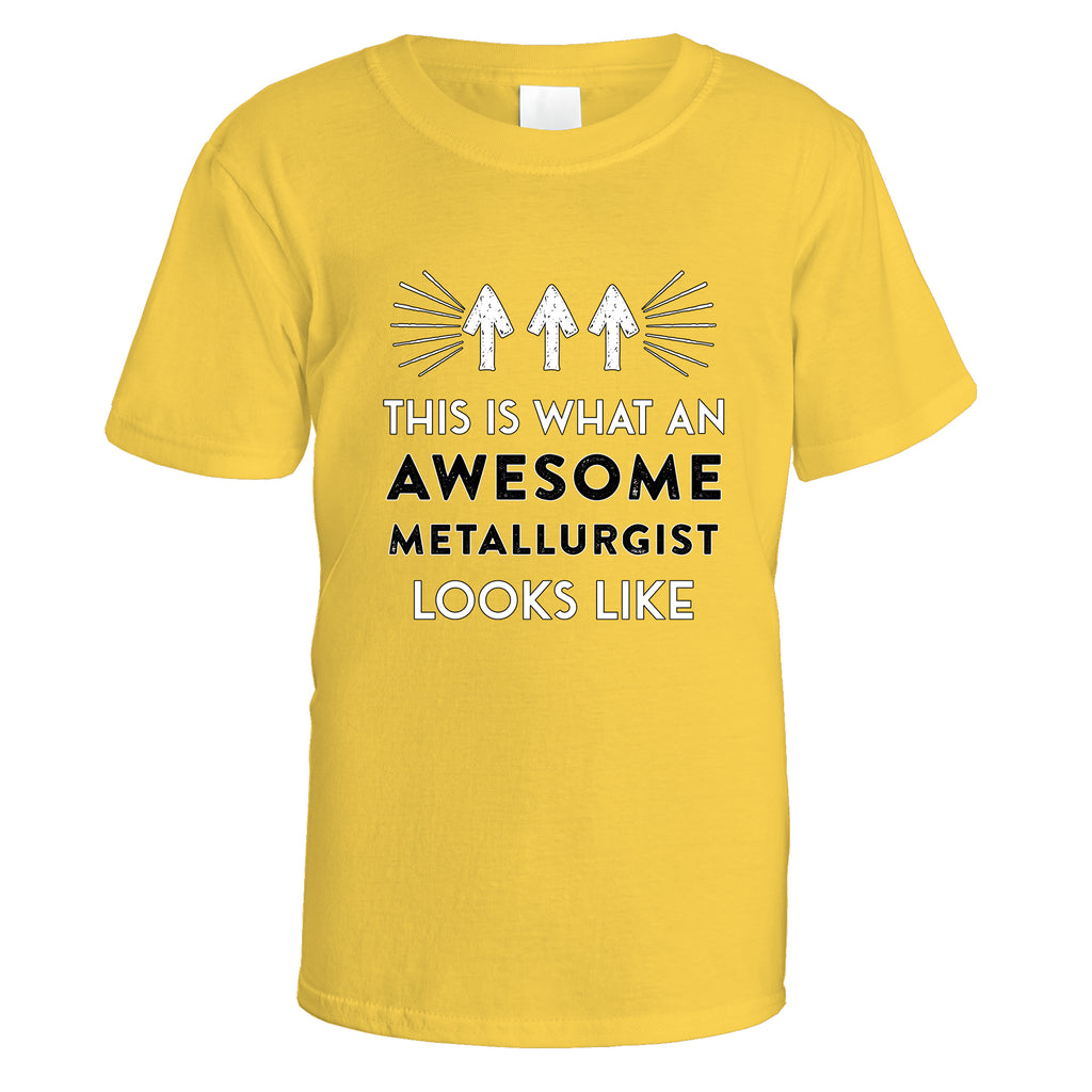 Awesome Metallurgist T-Shirt - Small / Daisy