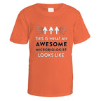 Awesome Microbiologist T-Shirt - Small / Orange
