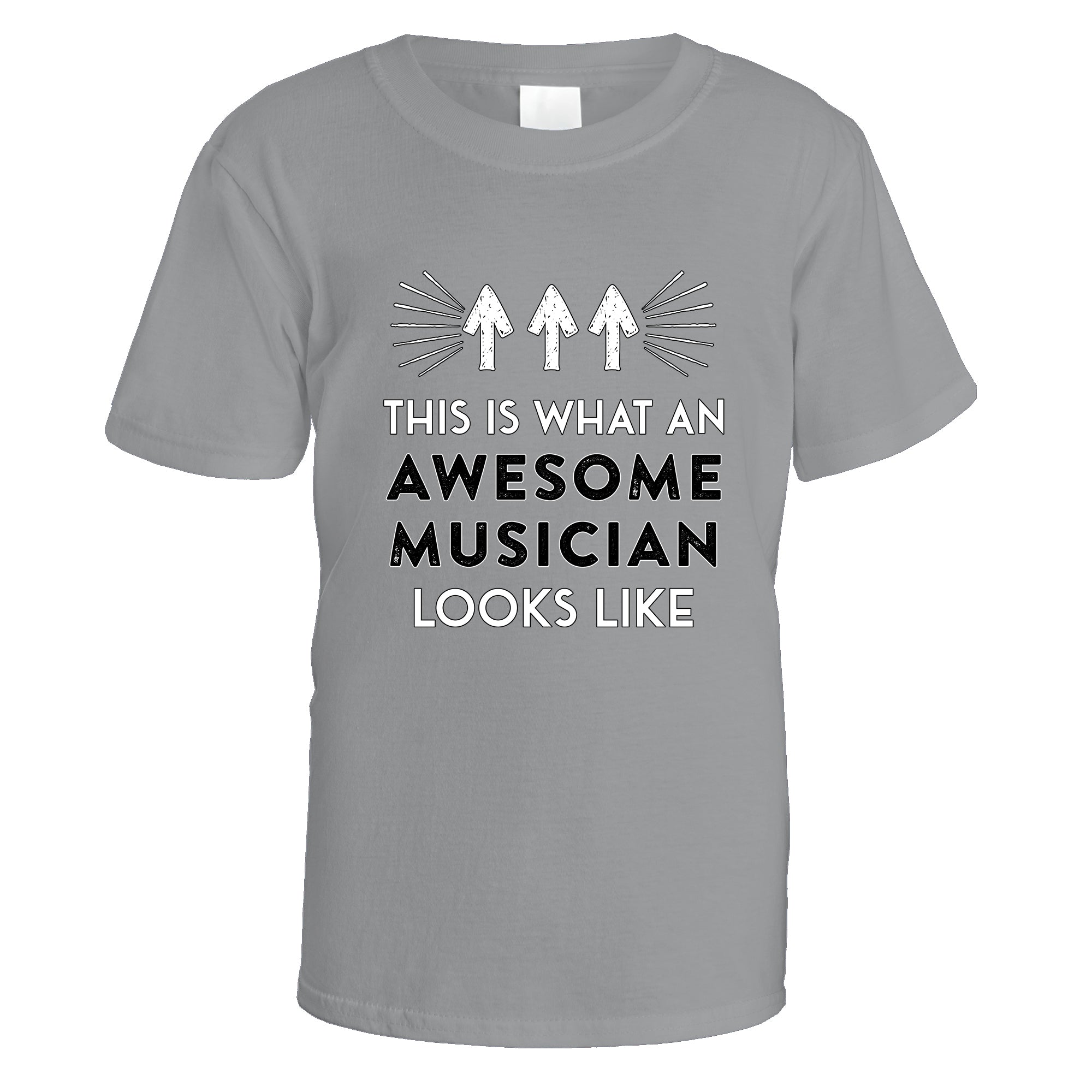 awesome-musician-t-shirt - Sports Grey