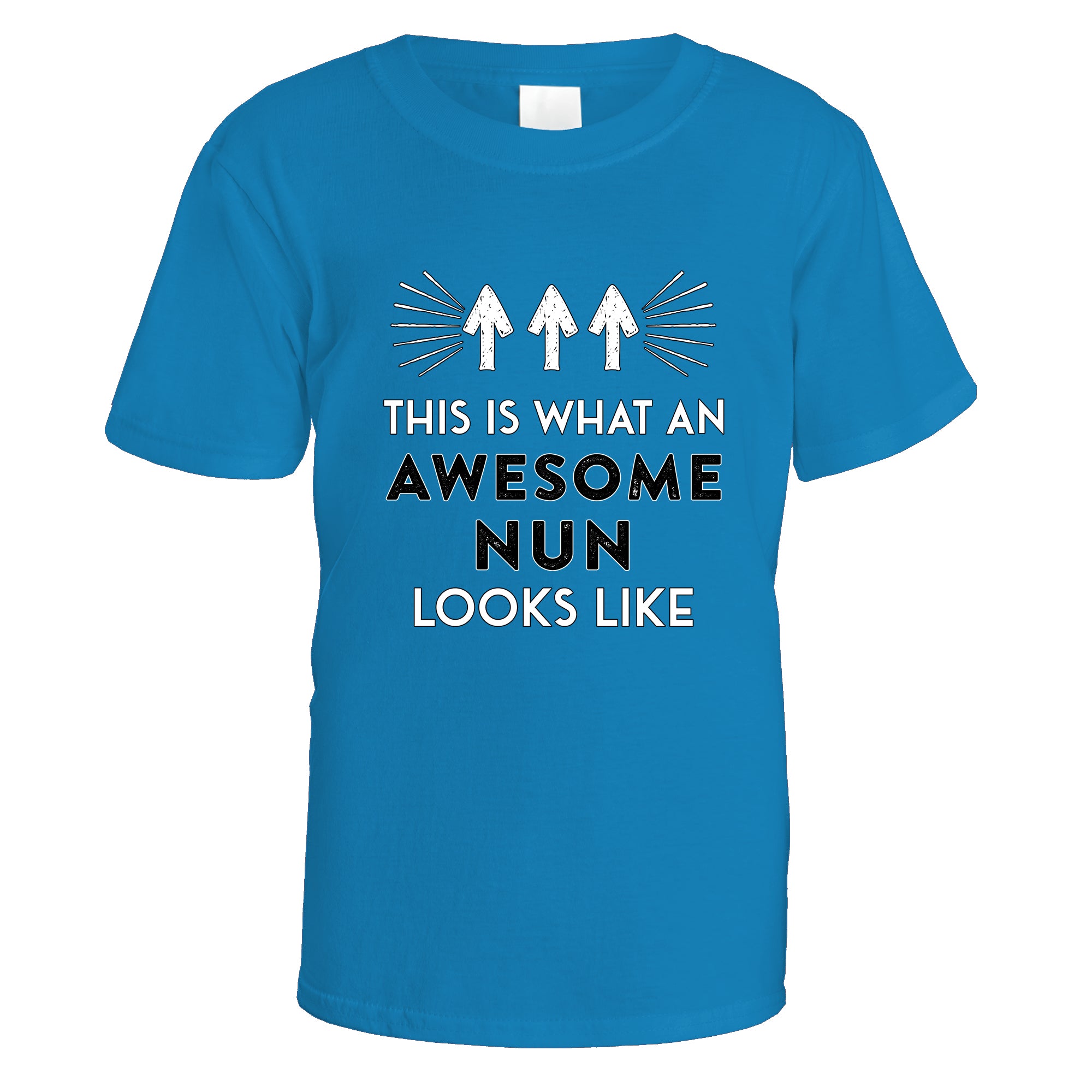 awesome-nun-t-shirt - Sapphire