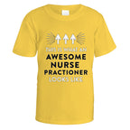Awesome Nurse Practioner T-Shirt