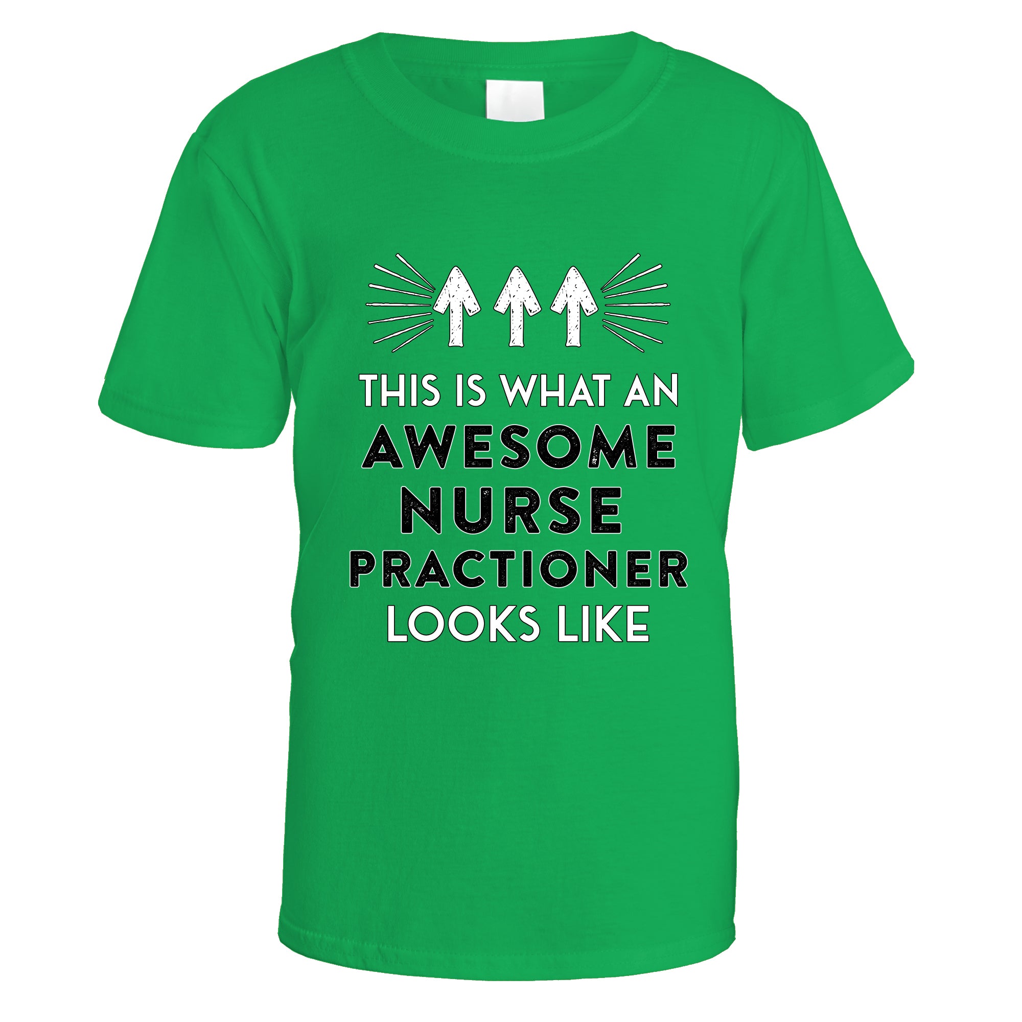 awesome-nurse-practioner-t-shirt - Irish Green