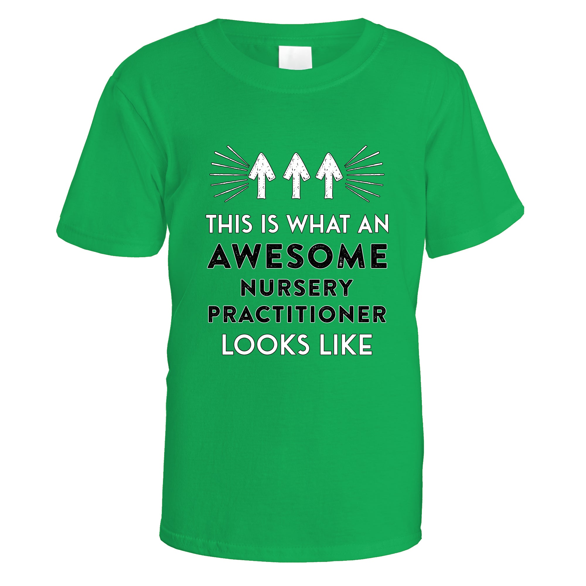awesome-nursery-practitioner-t-shirt - Irish Green