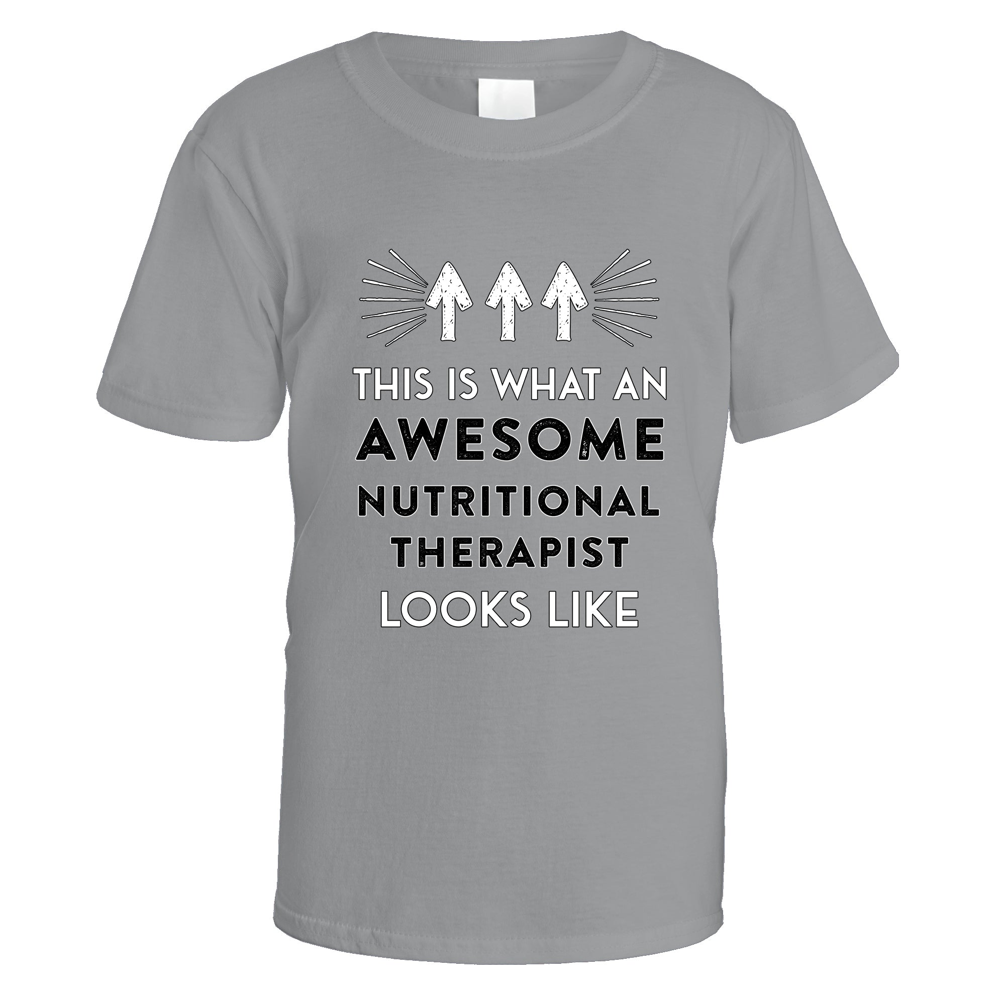 awesome-nutritional-therapist-t-shirt - Sports Grey