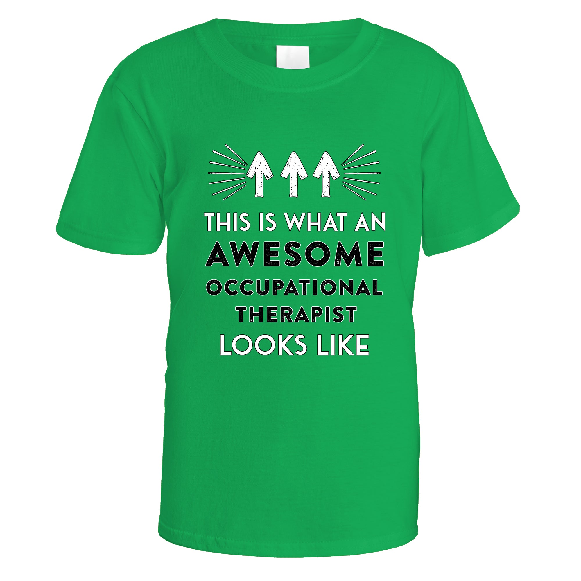 awesome-occupational-therapist-t-shirt - Irish Green