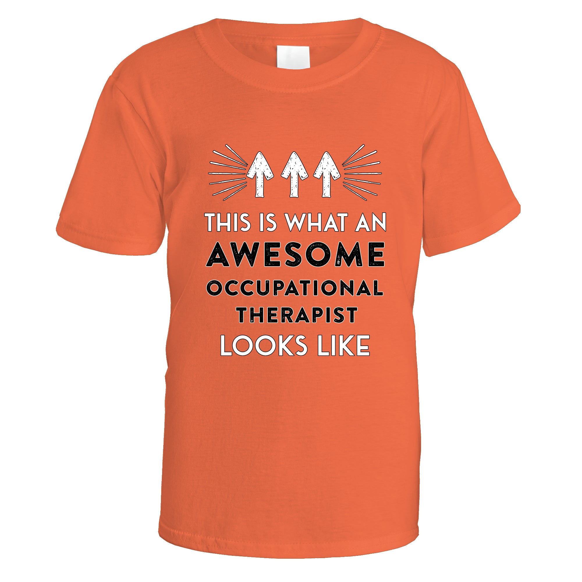 awesome-occupational-therapist-t-shirt - Orange