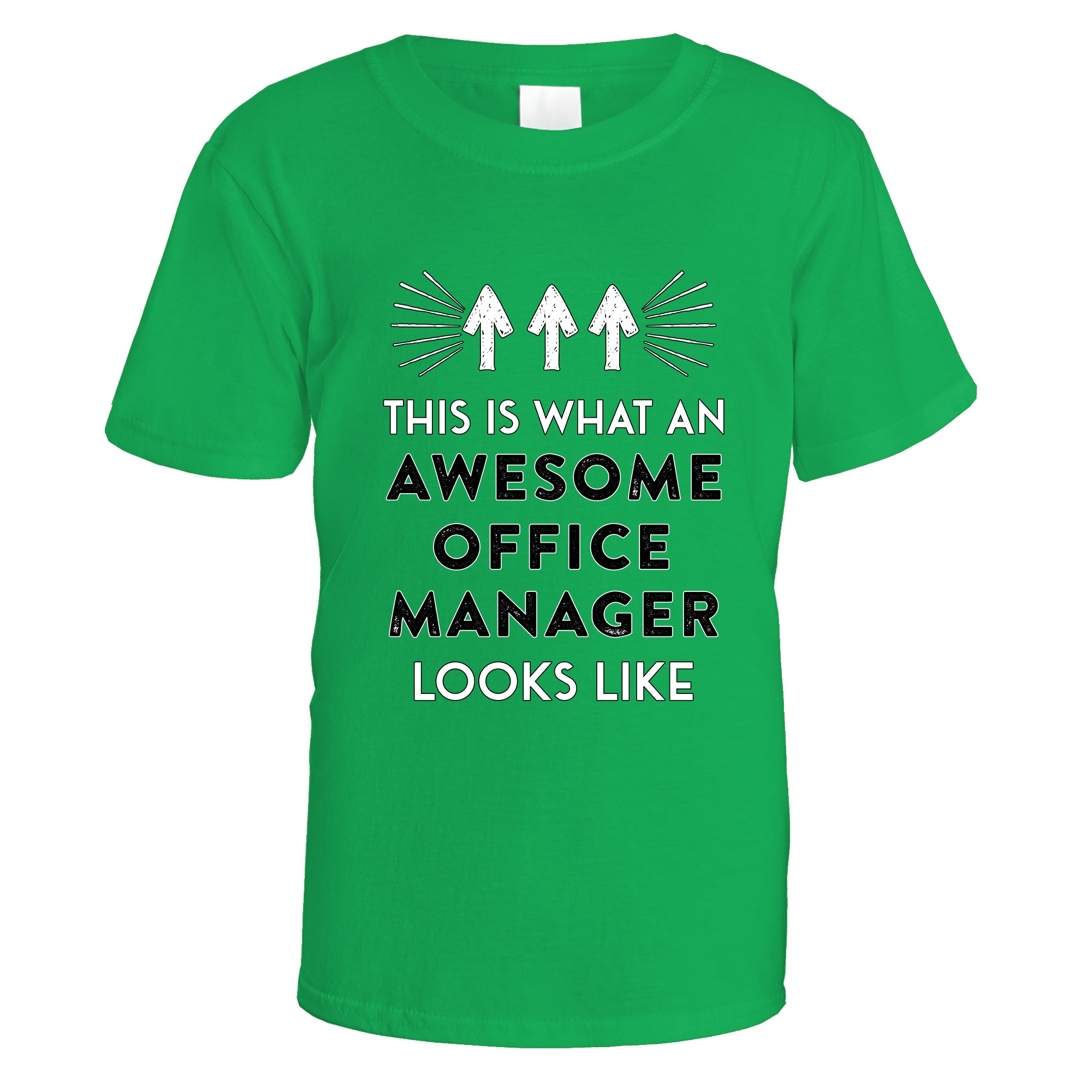 awesome-office-manager-t-shirt - Irish Green